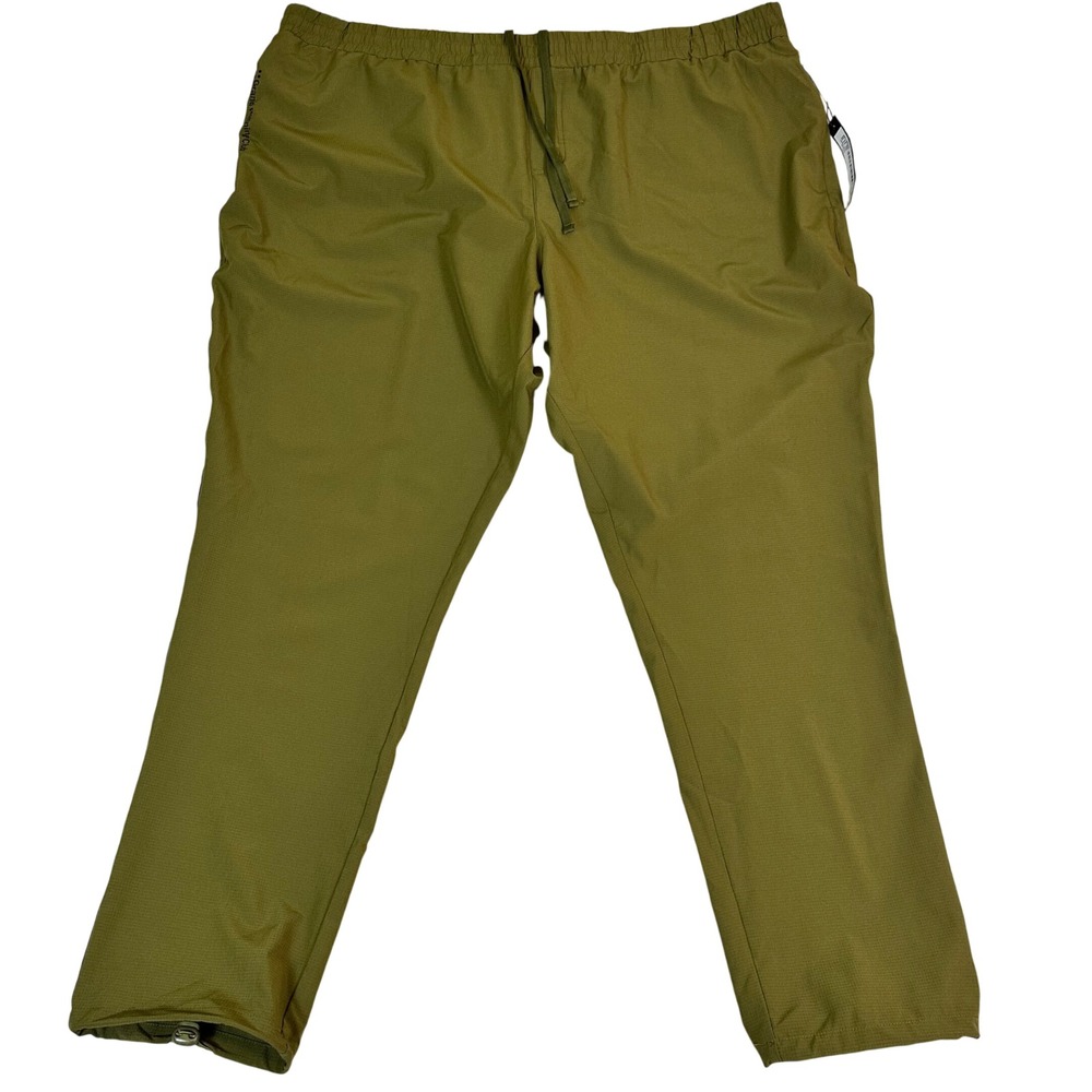GRC Grand Running Club Asphalt Pants Mens 3XL Olive‎ Green Ripstop Joggers NWT